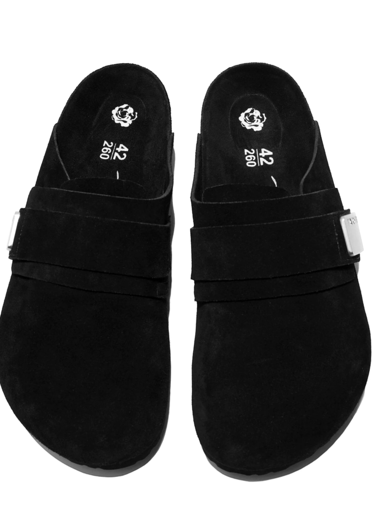 Cowhide Mule Commuter Slippers