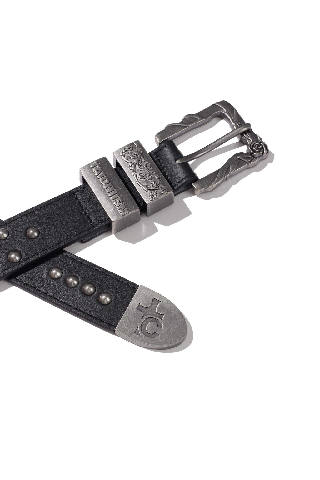 Rose Flower Hardware Buckle Cowhide Belt
