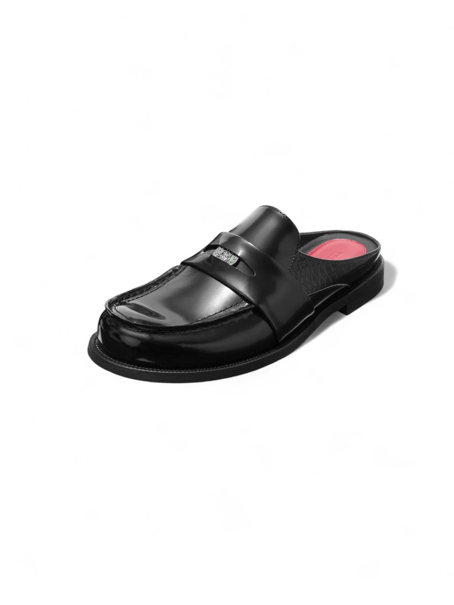 Red Inner Thick-Soled Loafers