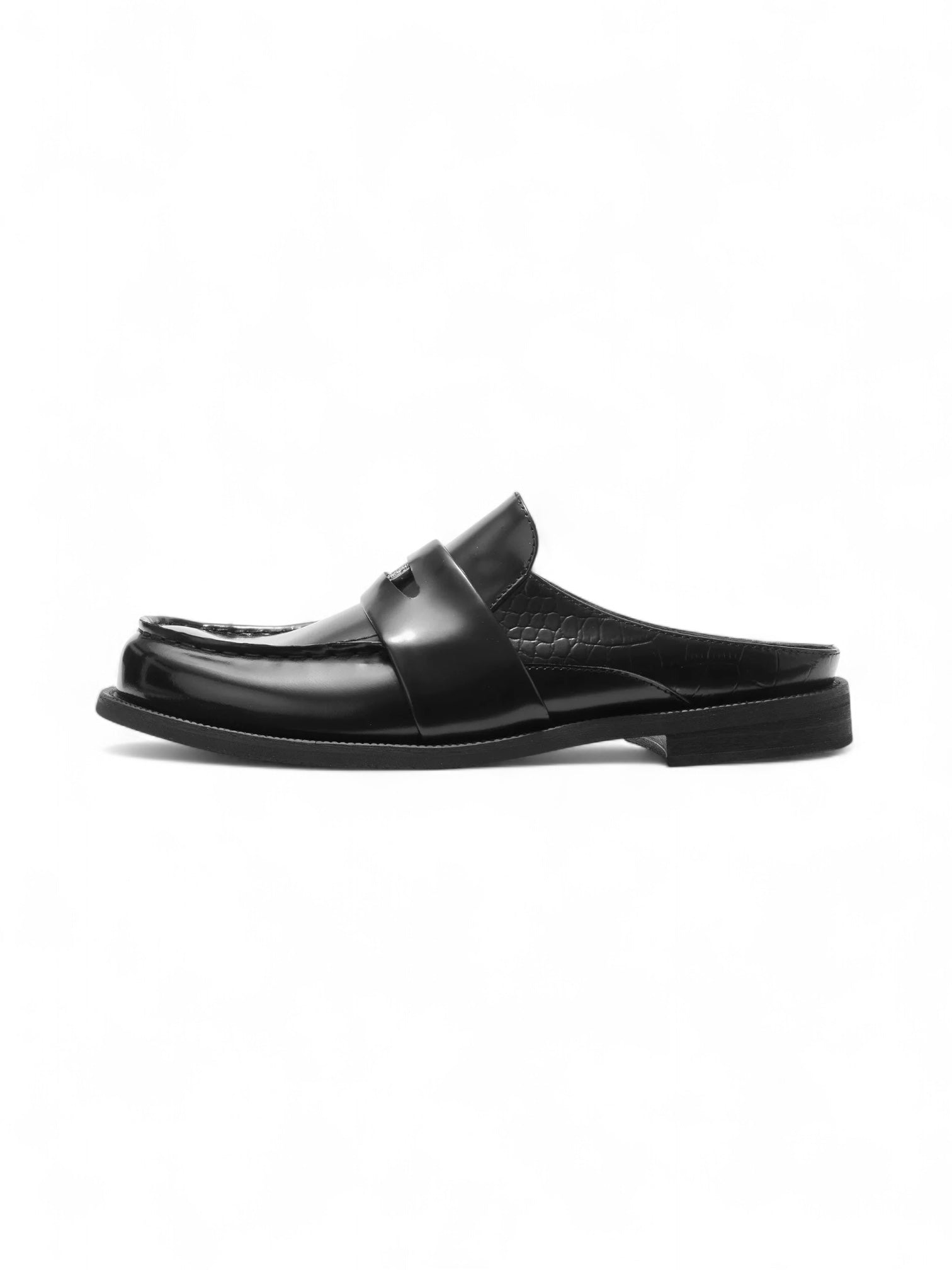 Red Inner Thick-Soled Loafers