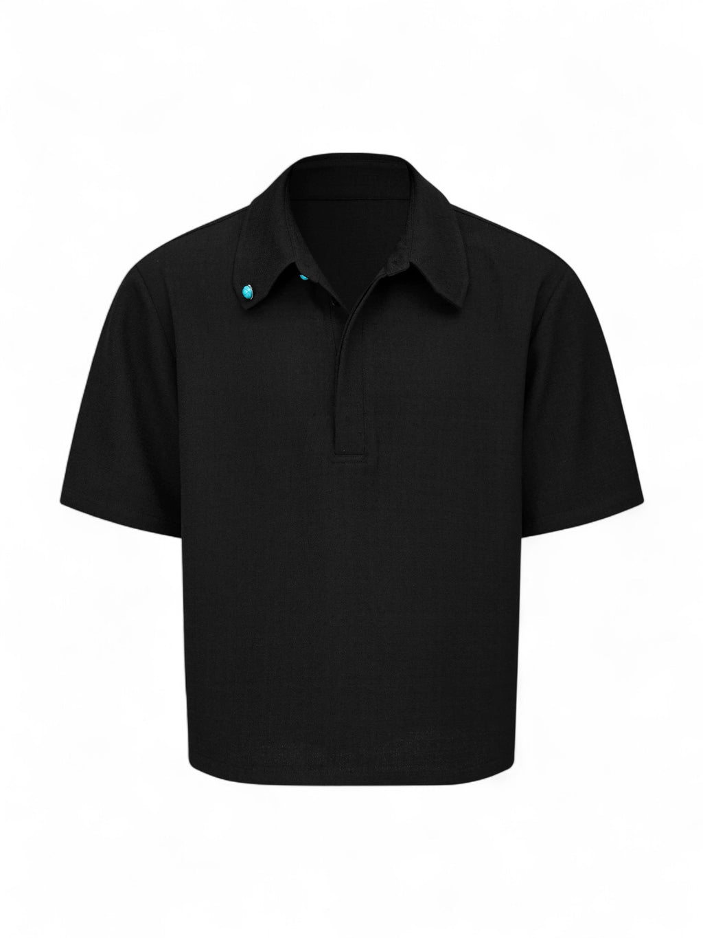 "White Green Sword" Polo Short-Sleeve Shirt