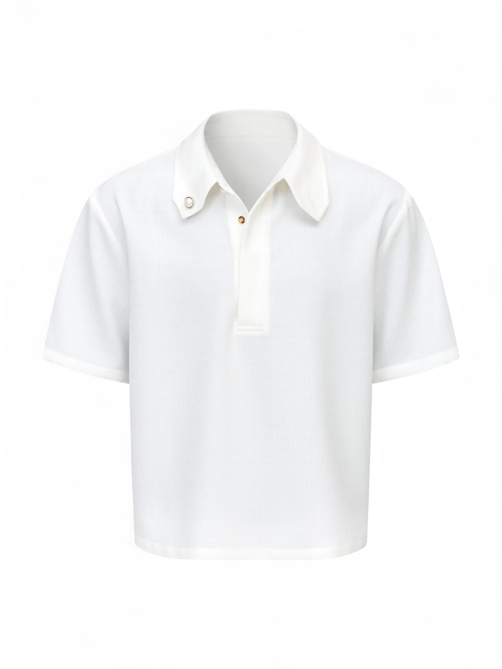 "White Green Sword" Polo Short-Sleeve Shirt