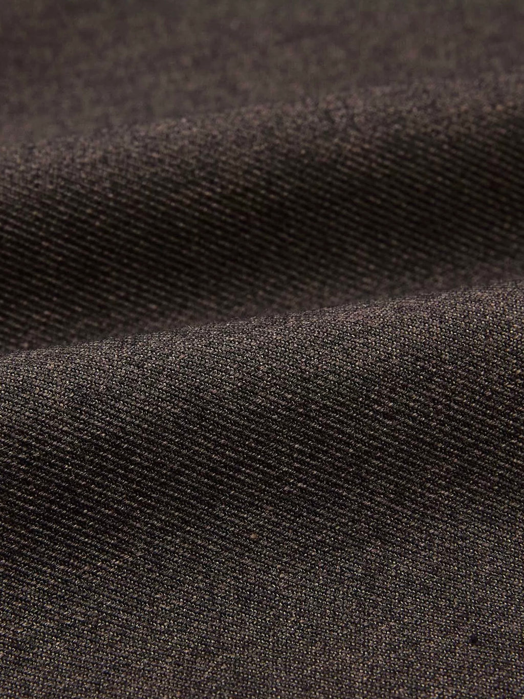 "Double Waist Houndstooth" Wool Blend Spliced Long Trousers