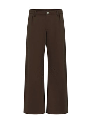 Handmade Wide Leg Flare Suit Pants