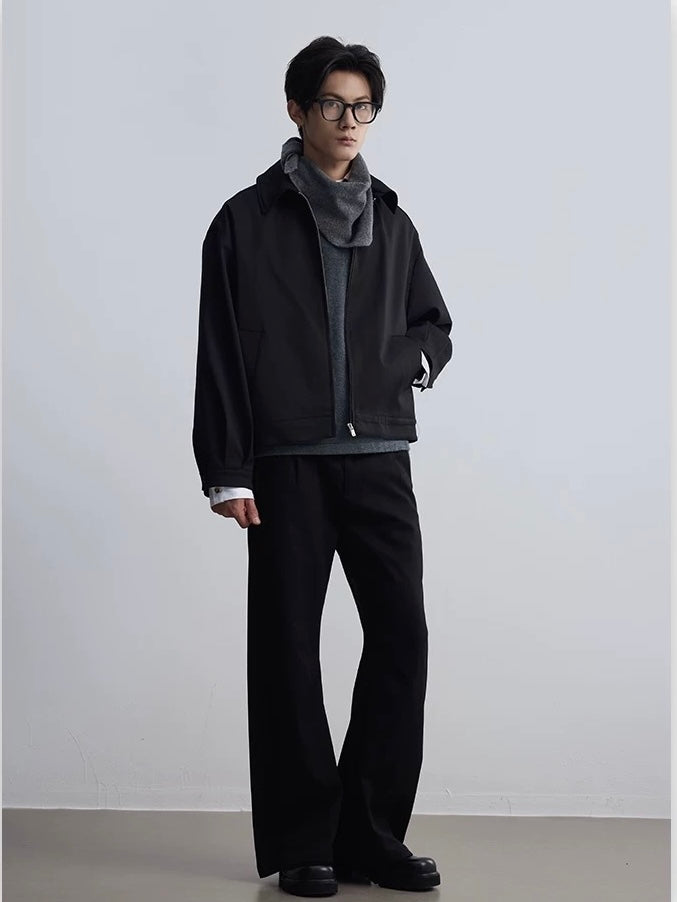 Handmade Wide Leg Flare Suit Pants