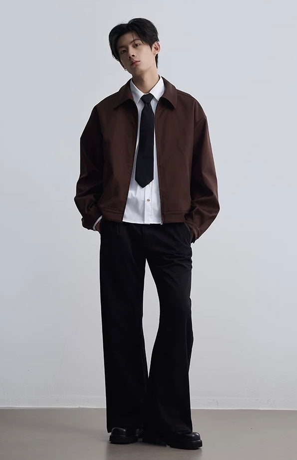 Handmade Wide Leg Flare Suit Pants