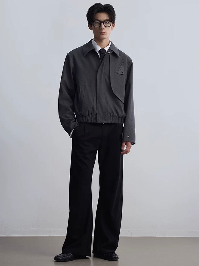 Handmade Wide Leg Flare Suit Pants
