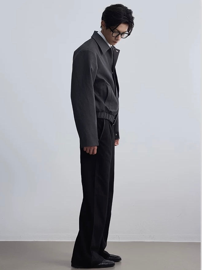 Handmade Wide Leg Flare Suit Pants