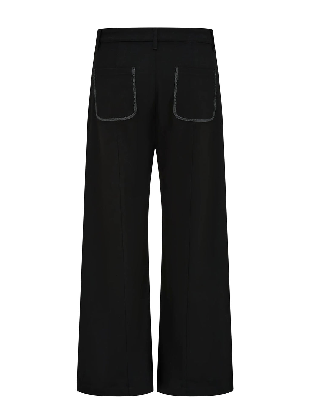 Handmade Wide Leg Flare Suit Pants