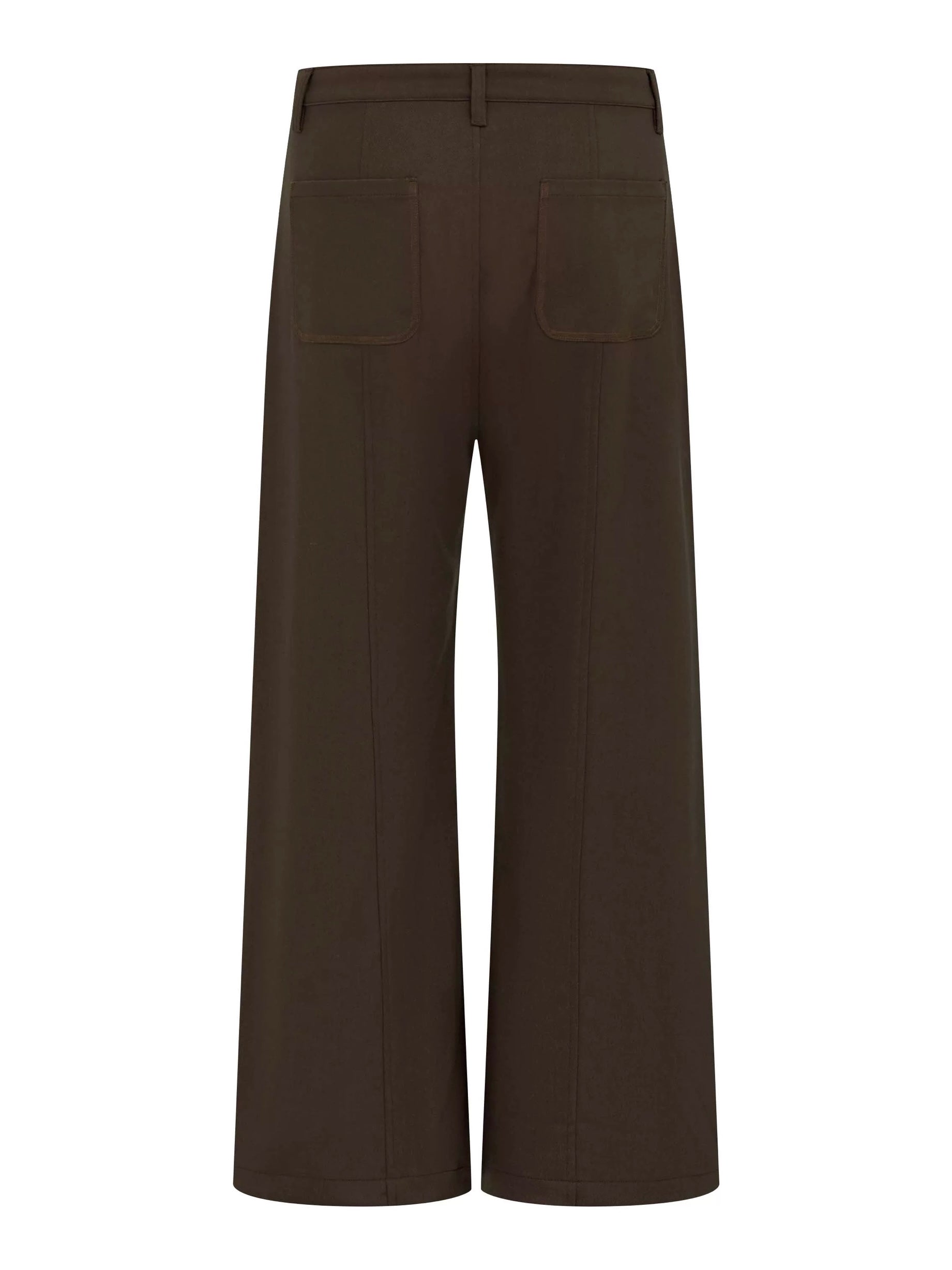 Handmade Wide Leg Flare Suit Pants