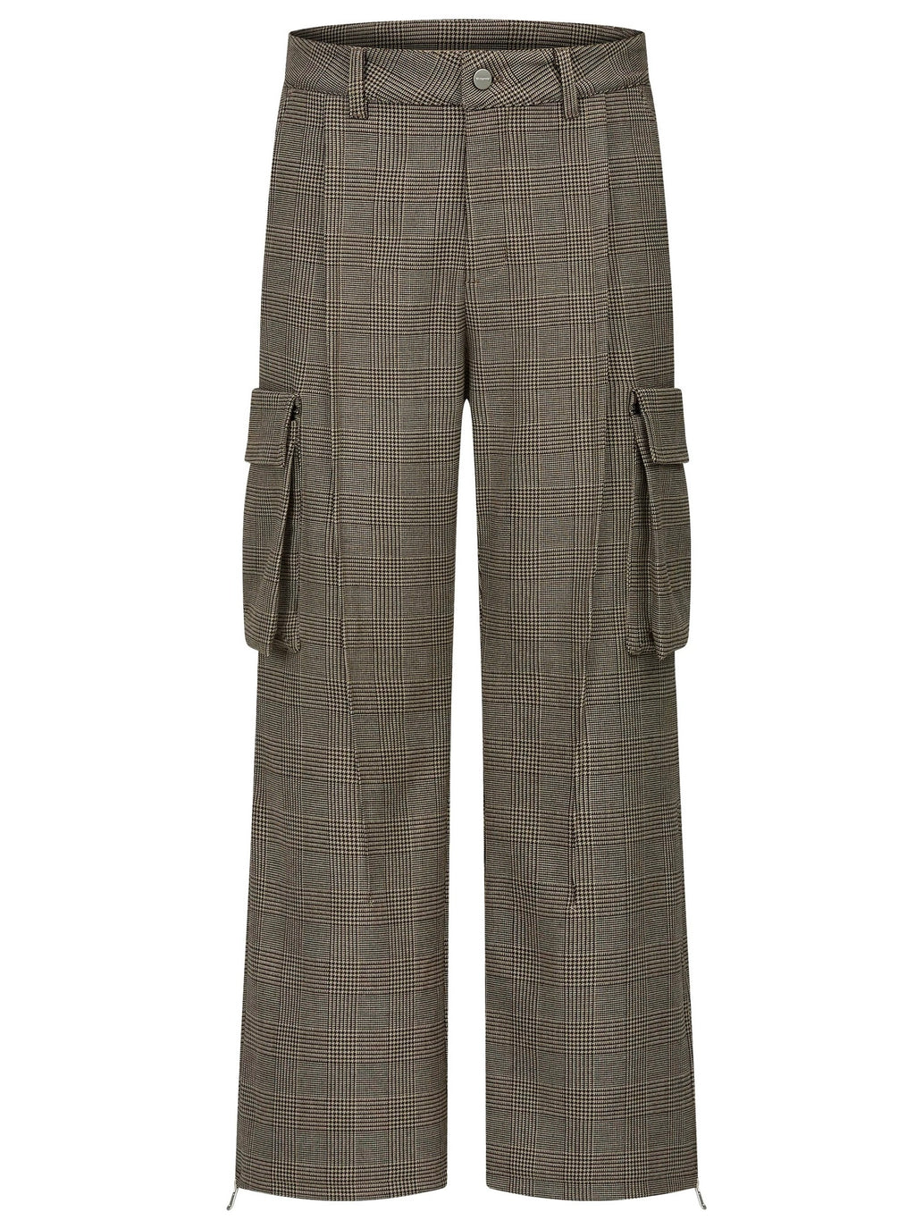 Wool Blend Workwear Suit Pants