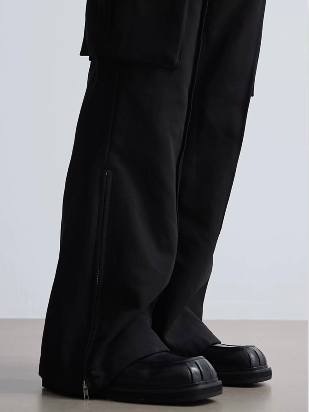 Wool Blend Workwear Suit Pants