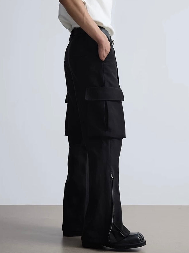 Wool Blend Workwear Suit Pants