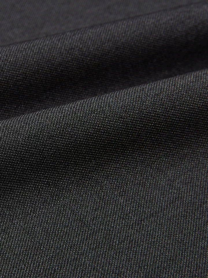 "Dual-Collar Ribbon" Wool-Blend Deconstructed Suit Jacket