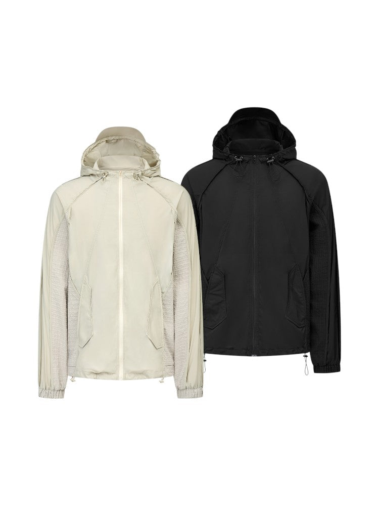UPF100+ Triple Deconstruction Breathable Hooded Sunscreen Jacket