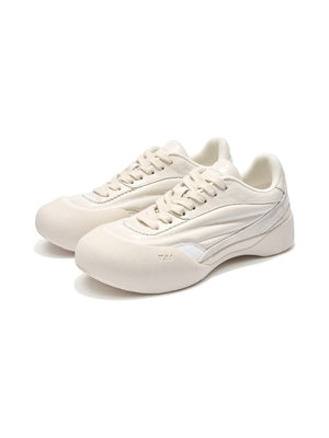 Leather Curve Wanderer Shoes