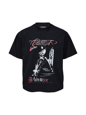 “Girl’s Dream 2.0” Printed Short-Sleeve Tee