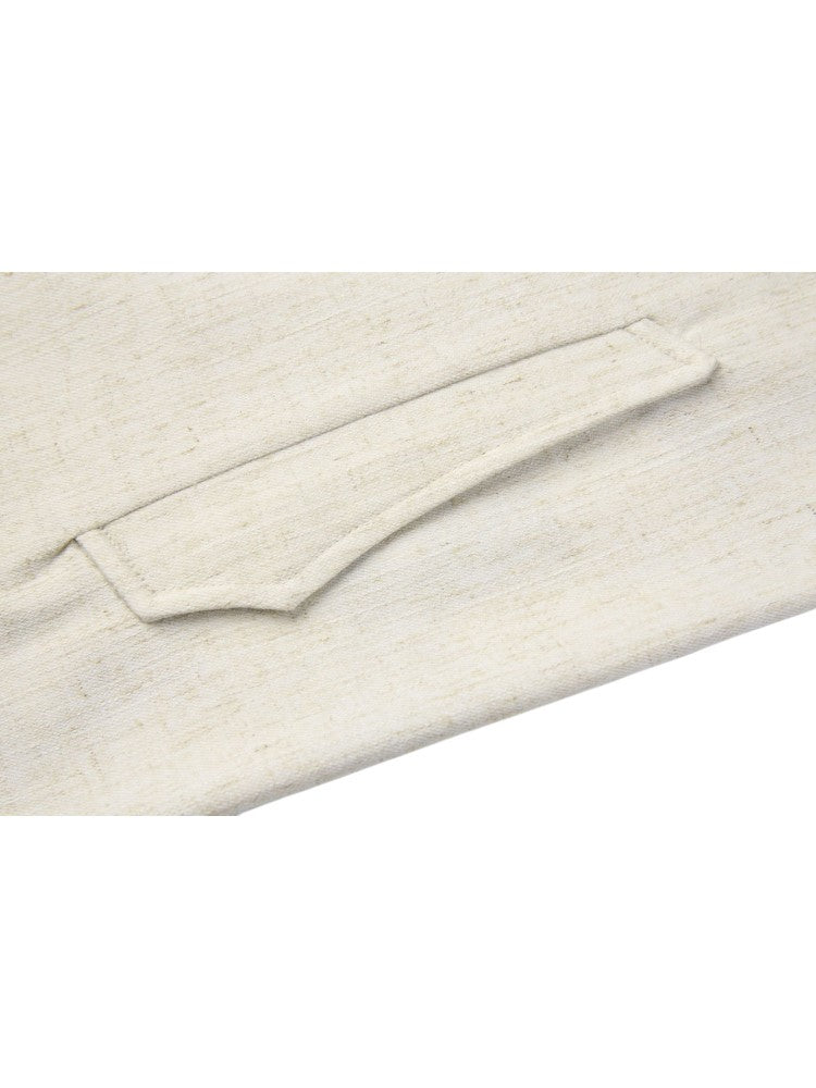 "Deconstructed Palace" Linen Short-Sleeve Shirt