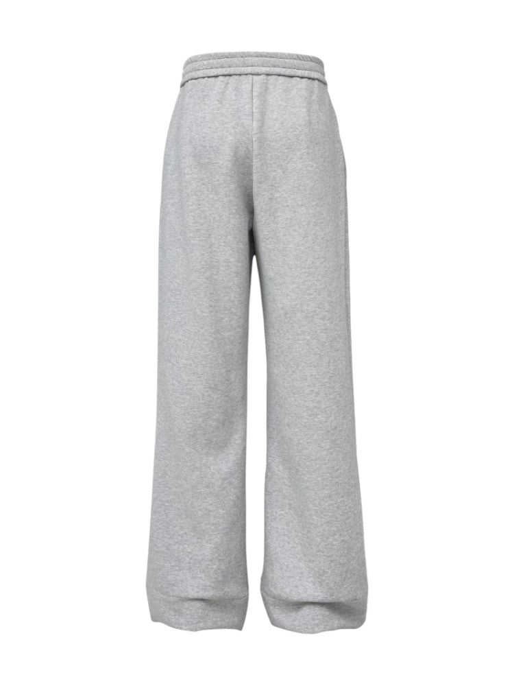 Soft Glutinous Casual Baggy Pleated Elastic Cleanfit Sweatpants